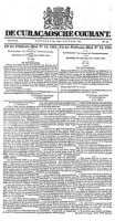 De Curacaosche Courant (19 October 1861)