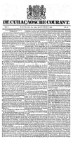 De Curacaosche Courant (13 September 1862)