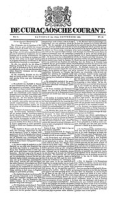 De Curacaosche Courant (27 September 1862)
