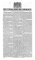 De Curacaosche Courant (18 October 1862)