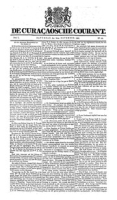 De Curacaosche Courant (8 November 1862)