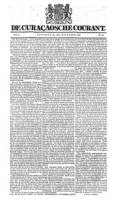 De Curacaosche Courant (15 November 1862)