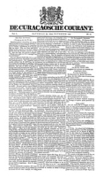 De Curacaosche Courant (22 November 1862)