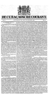 De Curacaosche Courant (29 November 1862)