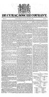 De Curacaosche Courant (7 Maart 1863)