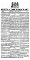 De Curacaosche Courant (21 Maart 1863)