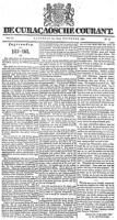 De Curacaosche Courant (21 November 1863)