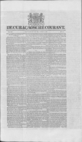 De Curacaosche Courant (9 April 1864)