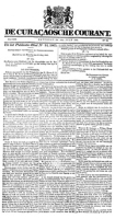 De Curacaosche Courant (1 Juli 1865)