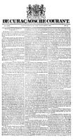 De Curacaosche Courant (14 October 1865)