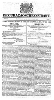De Curacaosche Courant (5 December 1868)