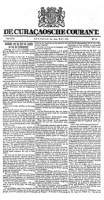 De Curacaosche Courant (8 Mei 1869)