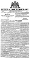 De Curacaosche Courant (13 November 1869)