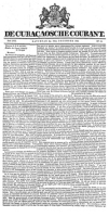 De Curacaosche Courant (18 December 1869)