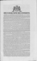 De Curacaosche Courant (3 September 1870)