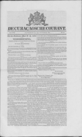 De Curacaosche Courant (1 October 1870)