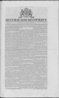 De Curacaosche Courant (8 October 1870)