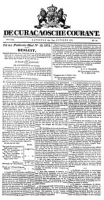 De Curacaosche Courant (7 October 1871)