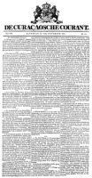 De Curacaosche Courant (11 November 1871)