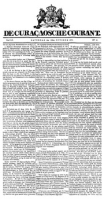 De Curacaosche Courant (12 October 1872)