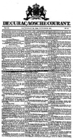 De Curacaosche Courant (26 October 1872)