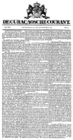 De Curacaosche Courant (7 November 1874)