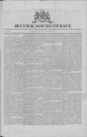 De Curacaosche Courant (13 October 1877)