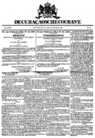 De Curacaosche Courant (16 October 1880)
