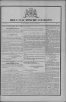 De Curacaosche Courant (8 October 1881)