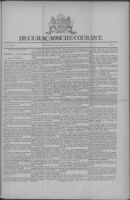 De Curacaosche Courant (29 October 1881)