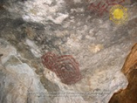 Pintura riba baranca, Canashito, 11 juni 2004, potret # 4, National Archaeological Museum Aruba