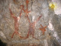 Pintura riba baranca, Canashito, 11 juni 2004, potret # 7, National Archaeological Museum Aruba