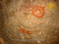 Pintura riba baranca, Canashito, 11 juni 2004, potret # 8, National Archaeological Museum Aruba
