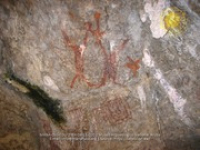 Pintura riba baranca, Canashito, 11 juni 2004, potret # 10, National Archaeological Museum Aruba