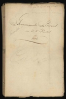 Gouvernementsjournaal van Curacao, 1825 eerste kwartaal: NL-HaNA_2.10.01_3644