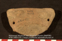 Gelaat (fragment) (Collectie Wereldculturen, RV-1403-175)
