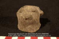 Gelaat (fragment) (Collectie Wereldculturen, RV-1403-264)