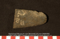 Bijl (fragment) (Collectie Wereldculturen, RV-1403-380)