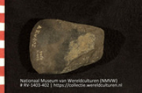 Bijl (fragment) (Collectie Wereldculturen, RV-1403-402)