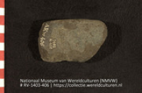 Bijl (fragment) (Collectie Wereldculturen, RV-1403-406)