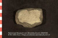 Bijl (fragment) (Collectie Wereldculturen, RV-1403-412)
