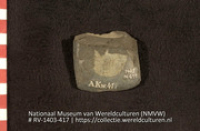 Bijl (fragment) (Collectie Wereldculturen, RV-1403-417)