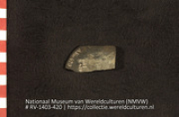 Bijl (fragment) (Collectie Wereldculturen, RV-1403-420)