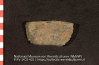 Bijl (fragment) (Collectie Wereldculturen, RV-1403-425)