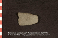 Bijl (fragment) (Collectie Wereldculturen, RV-1403-428)