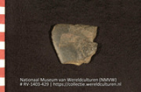 Bijl (fragment) (Collectie Wereldculturen, RV-1403-429)