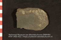 Bijl (fragment) (Collectie Wereldculturen, RV-1403-432)
