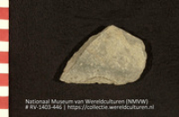 Bijl (fragment) (Collectie Wereldculturen, RV-1403-446)