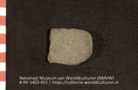 Bijl (fragment) (Collectie Wereldculturen, RV-1403-455)