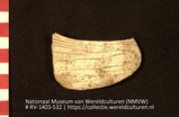 Bijl? (fragment) (Collectie Wereldculturen, RV-1403-532)